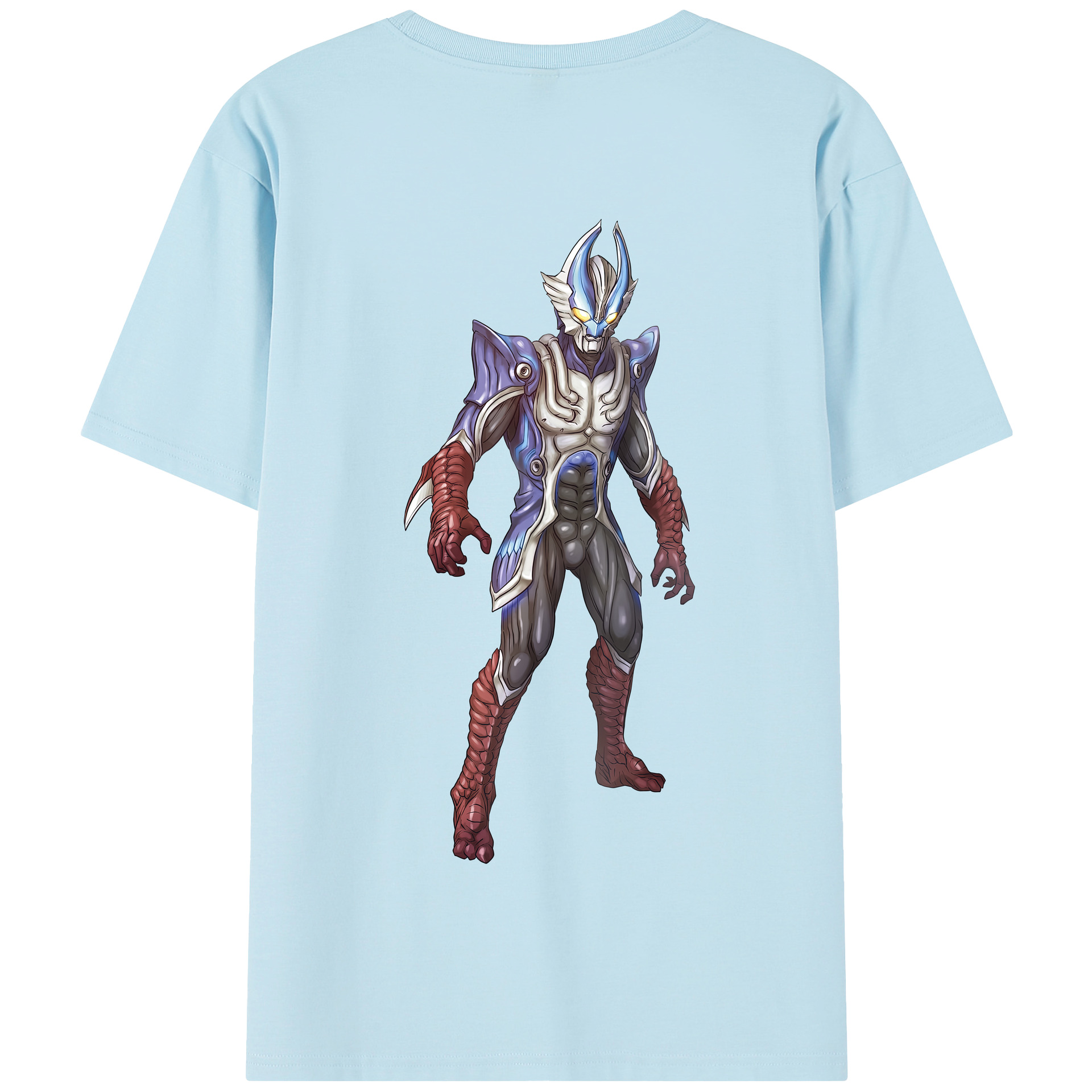 （画像用） ウルトラマン Ultraman 綿100％半袖Tシャツ（背面プリント）